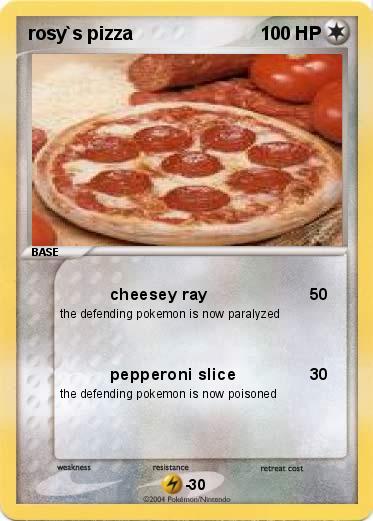 Pokemon rosy`s pizza