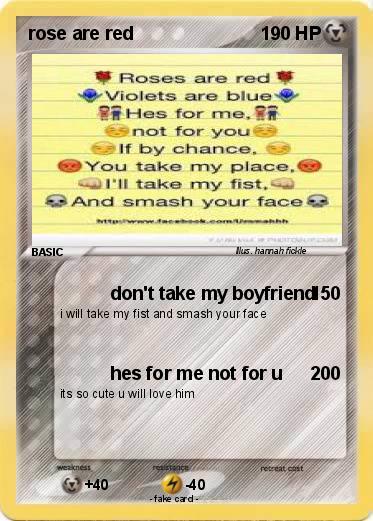 Pokemon rose are red