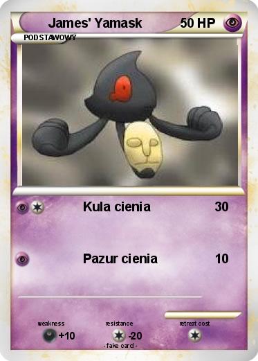 Pokemon James' Yamask