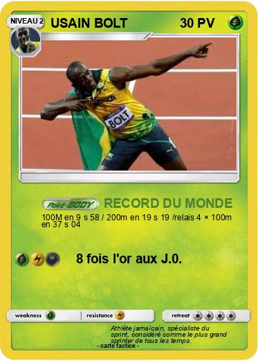 Pokemon USAIN BOLT