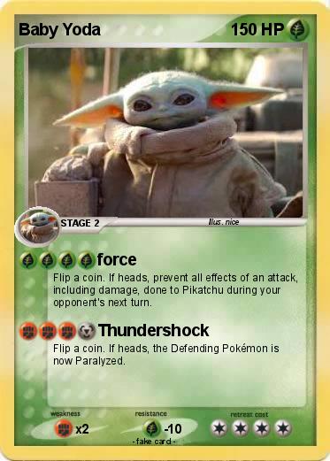 Pokemon Baby Yoda