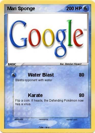 Pokemon Man Sponge