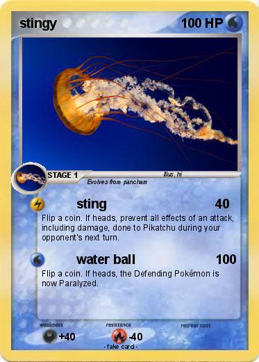 Pokemon stingy