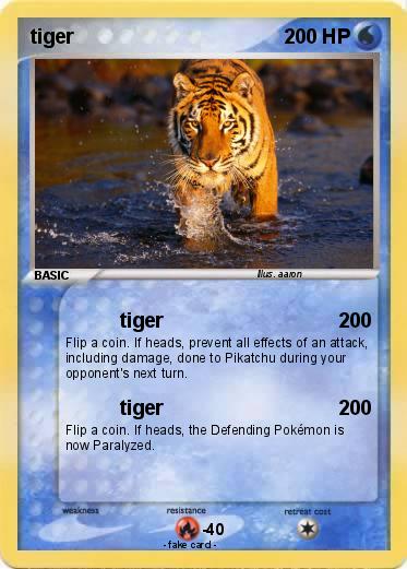 Pokemon tiger