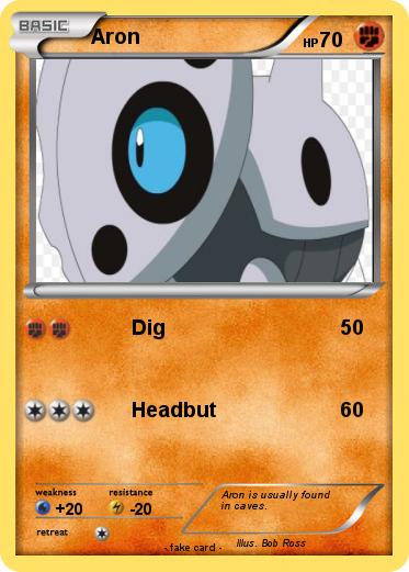 Pokemon Aron