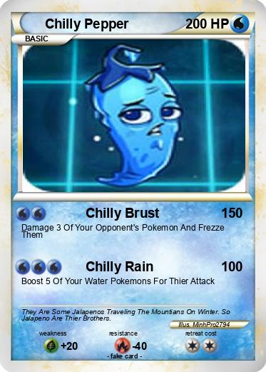 Pokemon Chilly Pepper