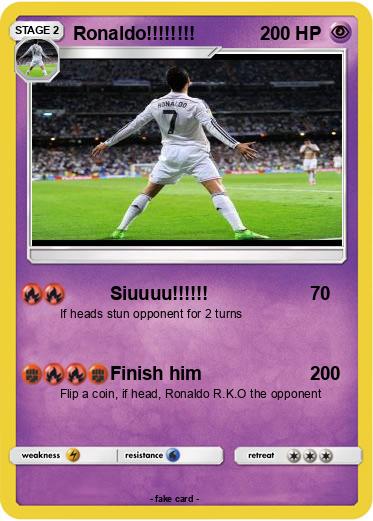 Pokemon Ronaldo!!!!!!!!