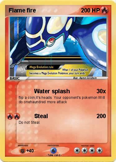 Pokemon Flame fire