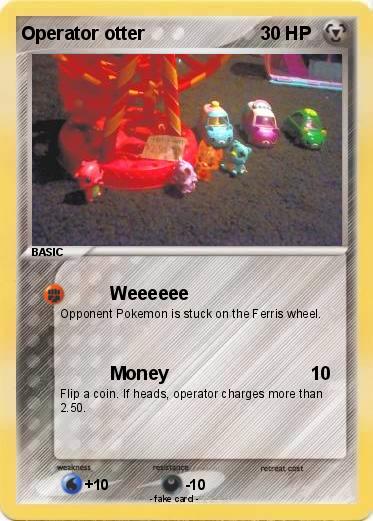 Pokemon Operator otter