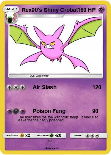 Pokemon Rex90's Shiny Crobat