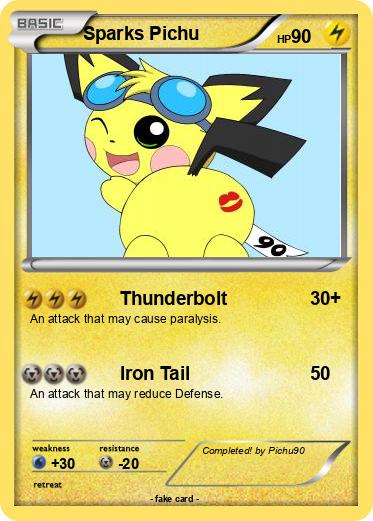 Pokemon Sparks Pichu