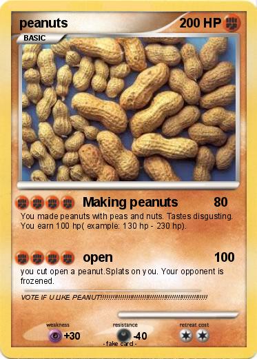 Pokemon peanuts