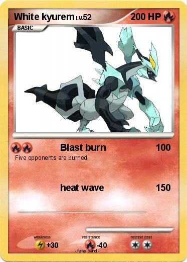 Pokemon White kyurem