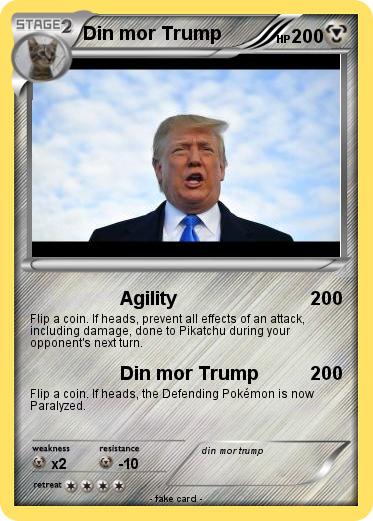 Pokemon Din mor Trump
