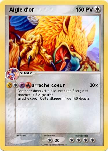 Pokemon  Aigle d'or