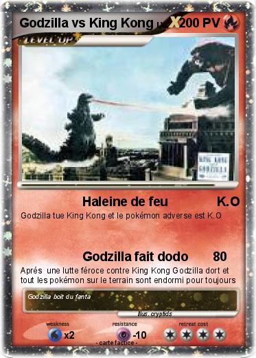 Pokemon Godzilla vs King Kong