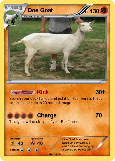Pokemon Doe Goat