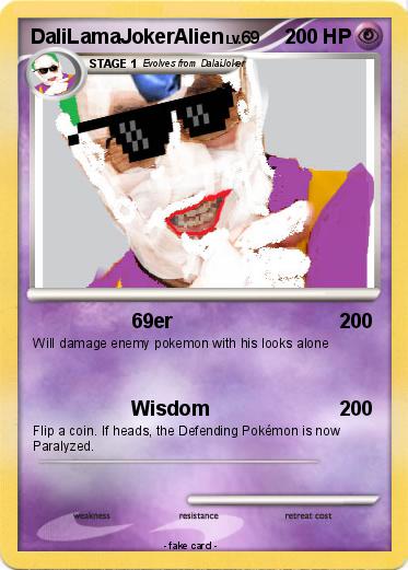 Pokemon DaliLamaJokerAlien