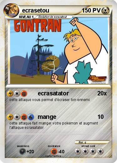 Pokemon ecrasetou