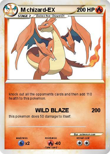 Pokemon M chizard-EX