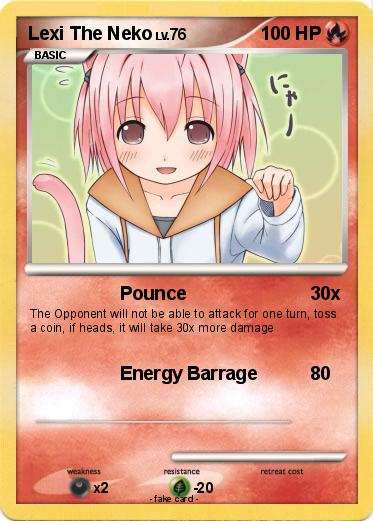 Pokemon Lexi The Neko