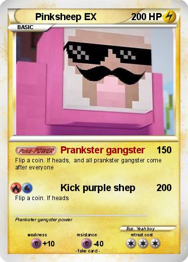 Pokemon Pinksheep EX