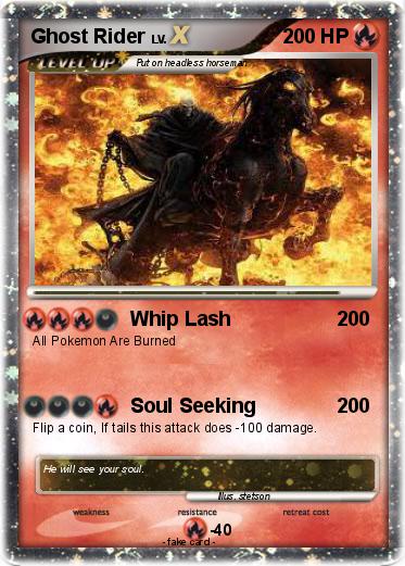 Pokemon Ghost Rider