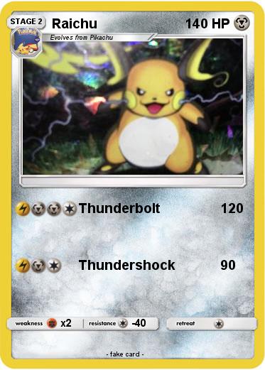 Pokemon Raichu