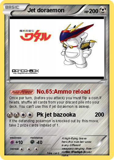 Pokemon Jet doraemon