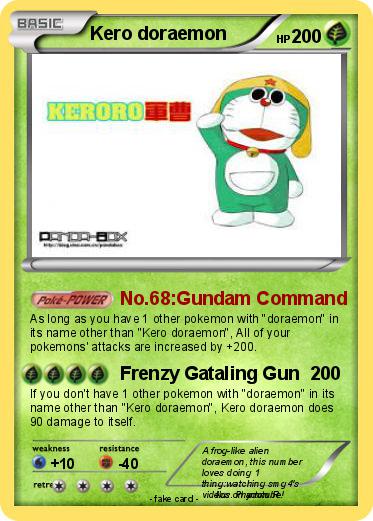 Pokemon Kero doraemon