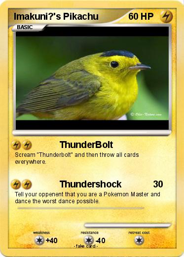Pokemon Imakuni?'s Pikachu