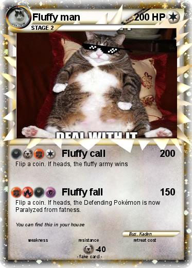 Pokemon Fluffy man