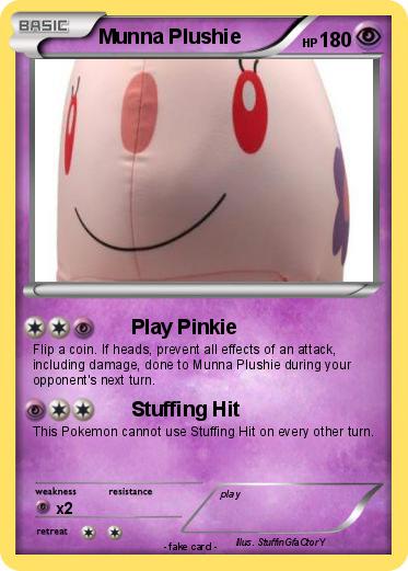 Pokemon Munna Plushie