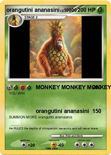 Pokemon orangutini ananasini