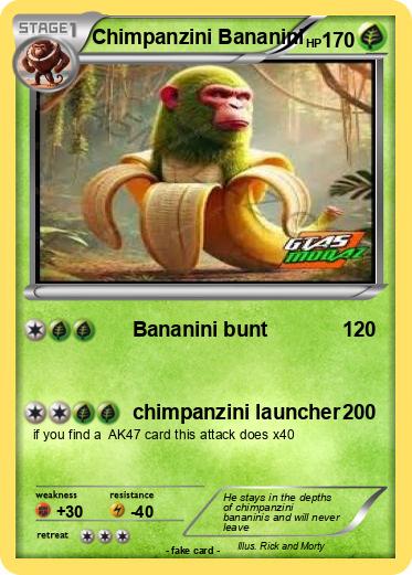 Pokemon Chimpanzini Bananini