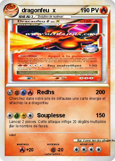 Pokemon dragonfeu  x