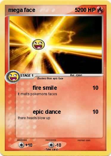 Pokemon mega face                          5