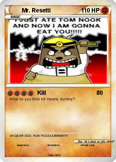 Pokemon Mr. Resetti