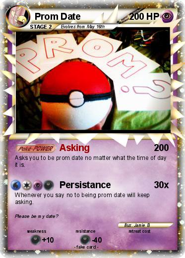 Pokemon Prom Date