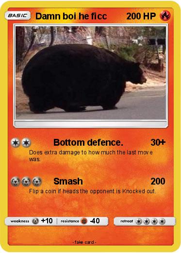 Pokemon Damn boi he ficc
