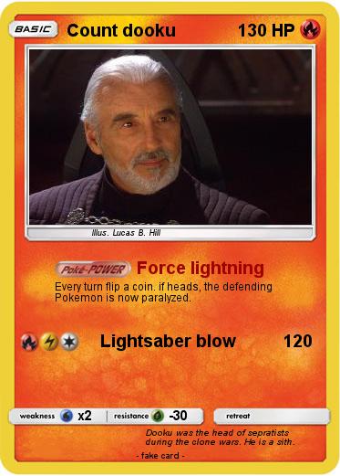 Pokemon Count dooku