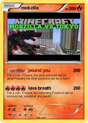 Pokemon mobzilla