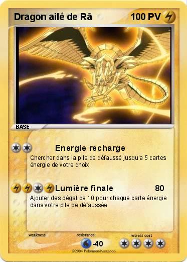 Pokemon Dragon ailé de Râ