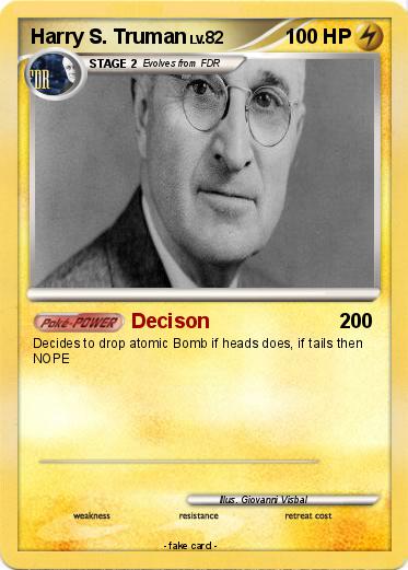 Pokemon Harry S. Truman