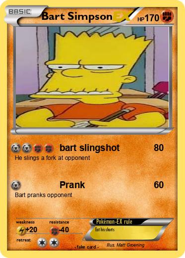 Pokemon Bart Simpson