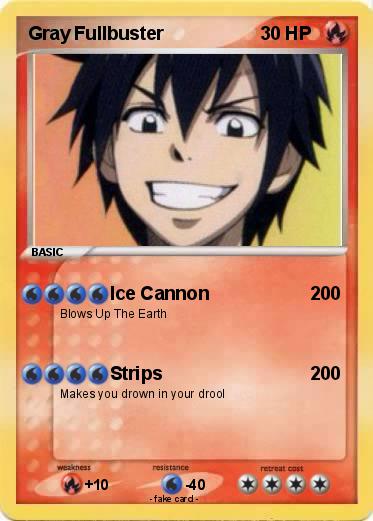 Pokemon Gray Fullbuster