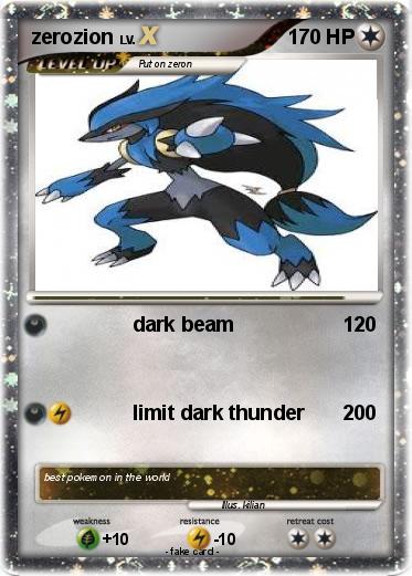 Pokemon zerozion