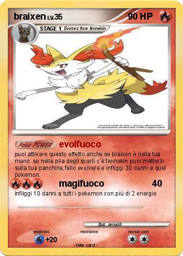 Pokemon braixen
