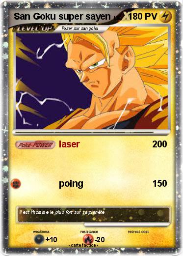Pokemon San Goku super sayen
