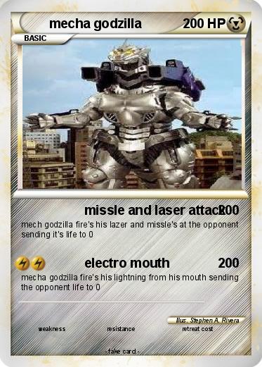 Pokemon mecha godzilla